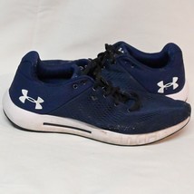 Under Armour Mens Micro G Pursuit 3000011-402 Blue Running Shoes Lace Up Size 8 - £30.01 GBP