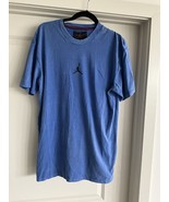 NIKE JORDAN JUMPMAN Medium BLUE  SHORT Sleeve T-shirt DA2694-405 DRI FIT - $34.63 CAD