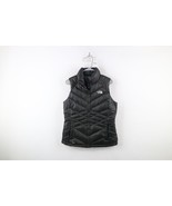 The North Face Womens Medium Spell Out 550 Duck Down Fill Puffer Vest Ja... - $122.83 CAD