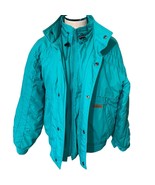 Vintage McGregor Fashion Outerwear Snow Puffer Ski Jacket green/blue large - £33.21 GBP