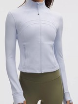 LULULEMON Define Cropped Jacket Nulu Serene Blue~ 0 2 4 6 8 10 12 14 NWT - $189.95