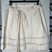 White House Black Market Beige/Tan Skirt Sz 6 - £15.38 GBP