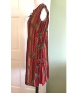 Vtg 60s Hookano Hawaiian  shift dress  tiki luau Hawaii side pleats bows... - $1,223.09 MXN