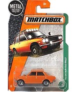 Matchbox 2017 MBX Explorers &#39;70 Datsun 510 Rally 94/125, Orange - $7.61