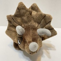 The Puppet Company Plush Triceratops Dinosaur Small Puppet 8.5 inches Brown - £14.76 GBP