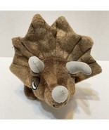 The Puppet Company Plush Triceratops Dinosaur Small Puppet 8.5 inches Brown - £14.58 GBP