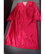 MOORE ACADEMIC APPAREL AND CHOIR ROBE SIZE S 5&#39;2-5&#39;4 RED GRADUATION/CHOI... - €16,10 EUR