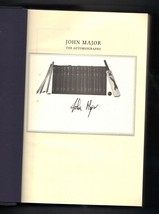 John Major : The Autobiography by John Major (1999, Hardcover) Signed PM UK - £113.42 GBP
