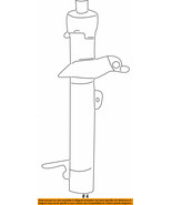 FORD OEM 2006 Focus Front Suspension-Strut Left 7S4Z18124G - $112.58 CAD