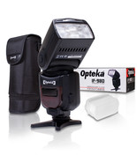 Opteka IF-980 i-TTL AF Bounce Zoom Flash for Nikon D7500 D7200 D7100 D70... - £93.37 GBP