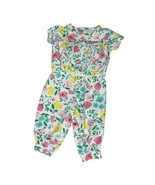 Carters Baby Girl One Piece Outfit Size 6 Months Floral Snap Leg Opening... - $11.00