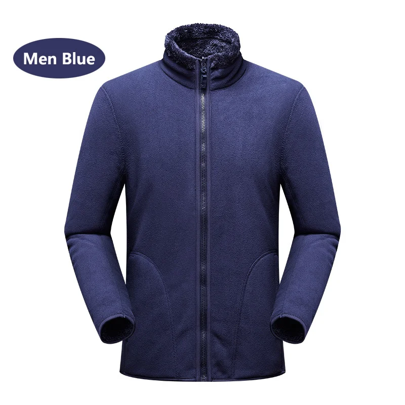 Winter Warm Coats Sweet Women&#39;s Sweatshirt Unisex Reversible Polar/Coral Fleece  - £123.14 GBP
