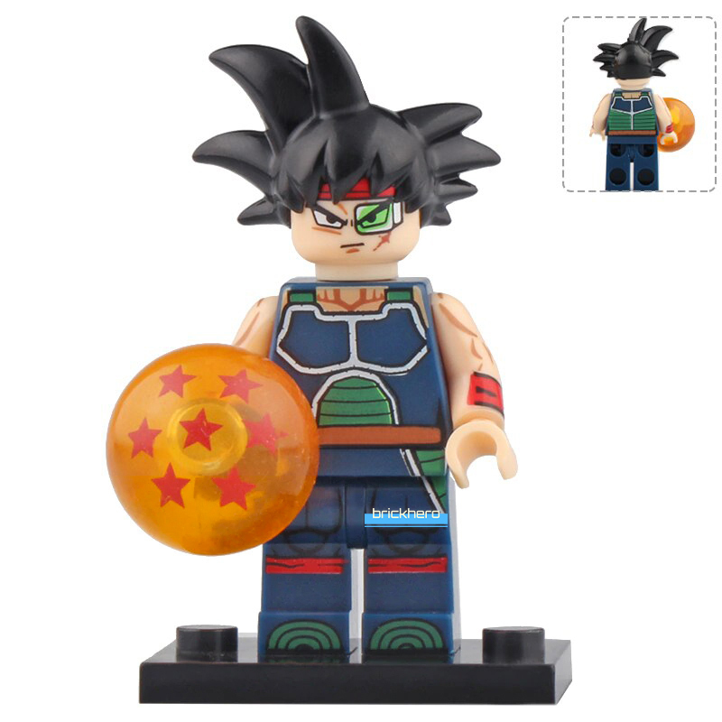 Bardock Dragon Ball Z Lego Compatible Minifigure Brick Toys Gift