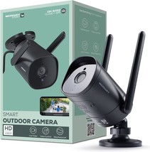 Outdoor Security Camera - 1080P Hd, Motion Detection, 2-Way Audio, Night, Pack - £40.12 GBP