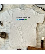 Toyota 2011 Prius Goes Plural Large T-Shirt Off White Promo Port &amp; Co. S... - $850.99 MXN