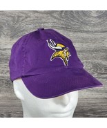 Reebok Minnesota Vikings Embroidered Strapback Hat Cap Adjustable Purple... - $11.64