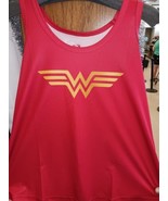 Women&#39;s Singlet Heads Sweat Gear Wonder Woman Sides Large Performance Tee - £9.28 GBP