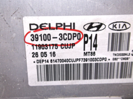 17-18 HYUNDAI SANTA FE  3.3L/  /ENGINE COMPUTER.ECU/HARNESS.PLUGS/WIRES/PIGTAIL image 5