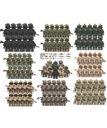 Contemporary Military 5 Countries Custom Special Forces 88 Minifigures Lot - $27.28 CAD+