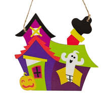Halloween Decoration Pendants Holiday Scene Layout, Color: No.9 - £1.57 GBP