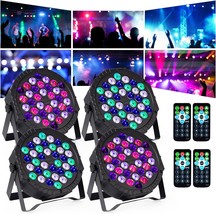 Stage Lights 36 Dj Led Par Light Rgb Party Lights Uplights For Disco Dance - £78.53 GBP