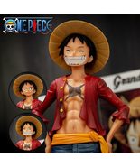 One Piece Figure Ros Luffy Monkey D Luffy Classic Smiley Figure Box Set 27CM - $31.99