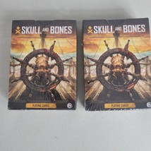 Skull And Bones Video Game Playing Cards Brand New Sealed Ubisoft Rare 2... - $13.80