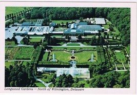 Delaware Postcard Longwood Gardens North Of Wilmington - £2.32 GBP