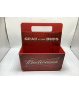 Budweiser Condiment Caddy 6-Pack Bottle Holder Plastic Carrier 2011 - $10.42 CAD