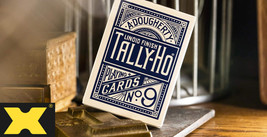 Tally-Ho Poker No.9 Blue Circle Back Playing Cards - £3.52 GBP