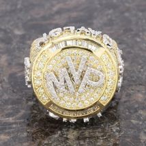 2.50 Ct Round Cut Diamond Custom Men&#39;s Wedding Ring 14k Yellow Gold Finish - £157.37 GBP