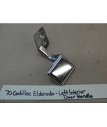 OEM 70 Cadillac Eldorado CHROME LEFT (DRIVER SIDE) INTERIOR DOOR HANDLE - $33.90 CAD