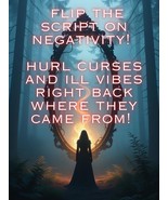* Reversal Reflection Spell  Bounce Curses Back ️ Negativity Flip  - $280.39 MXN