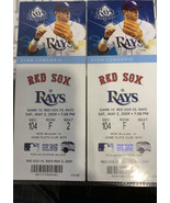 RED SOX VS RAYS May 2, 2009 - £15.48 GBP