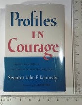 John F Kennedy 1955 1956 Profiles in Courage * Nice First Edition HbDj (later) - £124.99 GBP