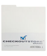 CheckOutStore White Plastic Record Dividers 12 1/2 x 13 for 12&quot; LP Vinyl... - €27,54 EUR+