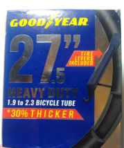 Goodyear 27.5&quot; x 1.9-2.3 Heavy Duty Bicycle Inner Tube &amp; Tire Levers 30% Thicker - £4.78 GBP