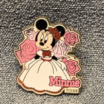 Disney Minnie Mouse Bouquet Flower Rose LE 2000 Trading Pin KG - £29.48 GBP