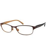 Kate Spade Ambrosette JUV Women Brown Dots Stainless Steel Eyeglasses Frame 52mm - $59.39