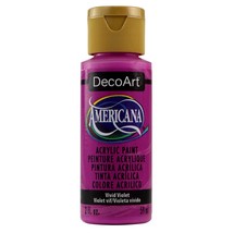 DecoArt, Vivid Violet, Americana Acrylic Paint, 2 oz. - $4.51