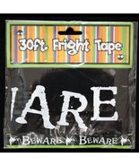 Forum Novelties Black White-Beware Ghost-Fright Caution Tape-Halloween C... - $2.94
