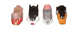 Looney Tunes Arby’s Car Toys Vintage 1989 Set Of 4 Sylvester, Bugs, Sam,... - $13.05