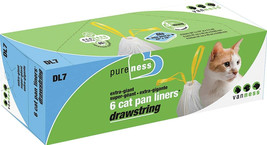 Van Ness PureNess Drawstring Cat Pan Liners Extra Giant 6 count Van Ness... - £11.49 GBP