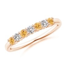 Authenticity Guarantee

ANGARA 0.45 Ct Half Eternity 7-Stone Citrine &amp; Diamon... - £687.93 GBP