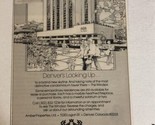1982 The Windsor Denver Vintage Print Ad Advertisement pa15 - £5.43 GBP