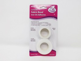 Allary Craft &amp; Sew Iron-On Adhesive Fabric Bond w/ Bonus Roll - £4.86 GBP