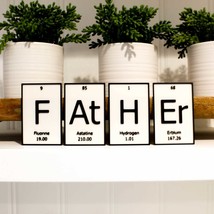 FAtHEr | Periodic Table of Elements Wall, Desk or Shelf Sign - £9.50 GBP
