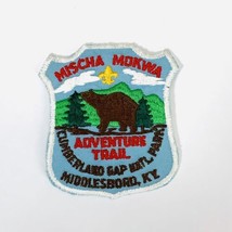 Boy Scout BSA Mischa Mokwa Adventure Trail Patch Middlesboro Ky Cumberla... - $7.57