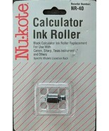 Nu-Kote Calculator Ink Roller NR-40; Black Ink - $56.45 MXN