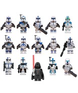 15pcs Star Wars 501st Legion Darth Vader Appo Rex Voca Clone trooper Min... - £22.39 GBP